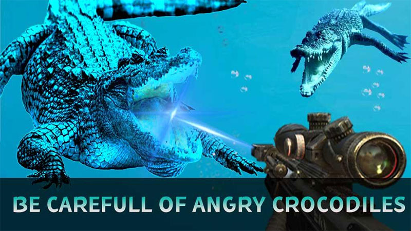 Under Water Crocodile Hunting(ˮ{~(dng)C˟o؛Ű)5.0׿؈D1