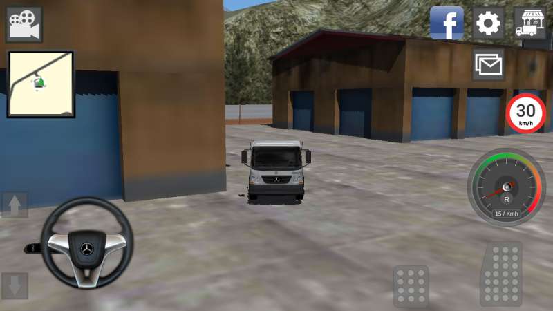 Mercedes Benz Truck Simulator(GBDۿģ޻Ұ)6.32׿ͼ1