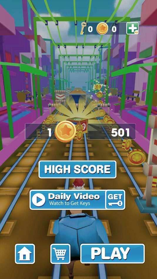 City Train Surf(Я_°)1.4.5ٷ؈D3