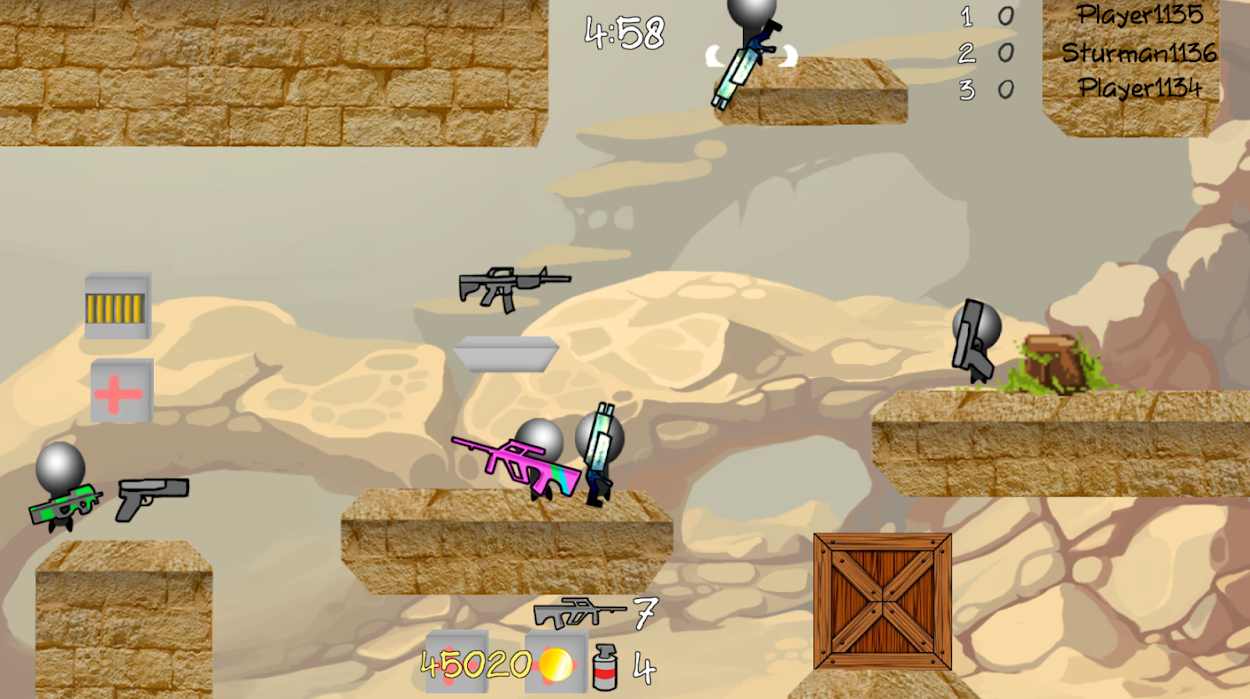 Stickman Multiplayer Shooter(˶Αo޽ƽ)1.09°؈D2