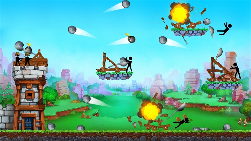 The Catapult: Stickman games(ͶʯCo޽@ʯ)1.0.1o؈D1