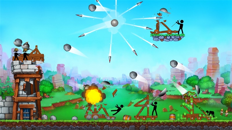 The Catapult: Stickman games(ͶʯCo޽@ʯ)1.0.1o؈D2