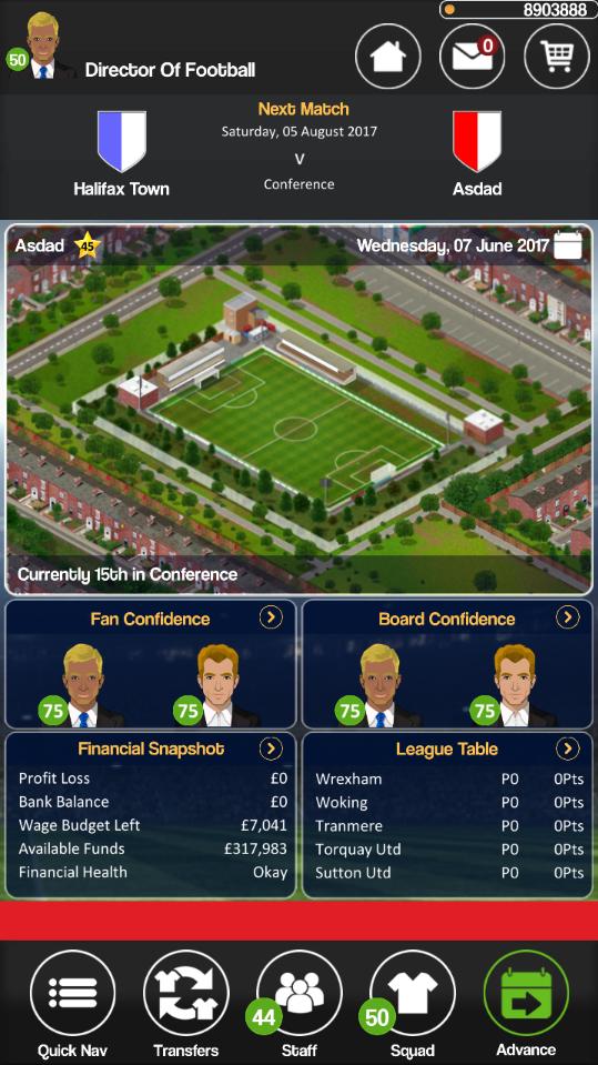 Club Soccer Director(㘷o޽ƽ)1.1.4֙C؈D2