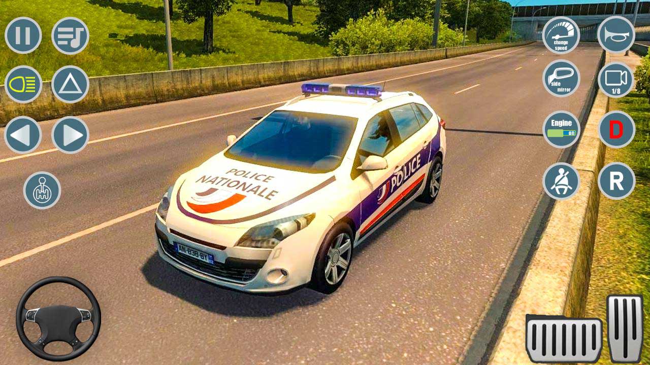 Modern Police Car Parking 3D(܇ģMȥV)1.6°؈D0