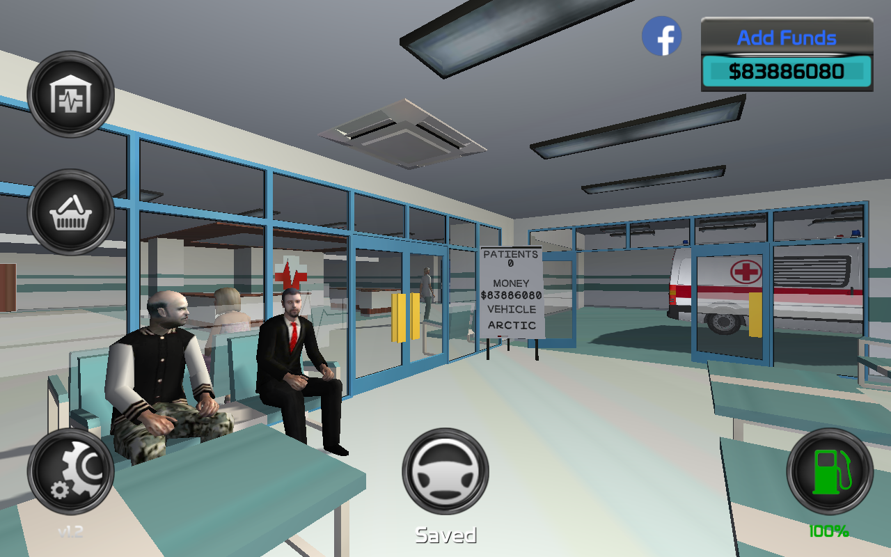 Emergency Ambulance Simulator(oo(h)܇(ch)ģMo(w)޽Ű)1.2°؈D0