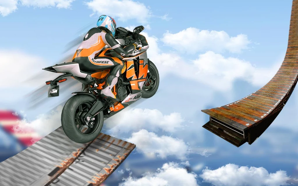 Bike impossible tracks Race 3D Motorcycle Stunts3DؼĦУo(w)޽Ű3.0.2ȫP(gun)i؈D2