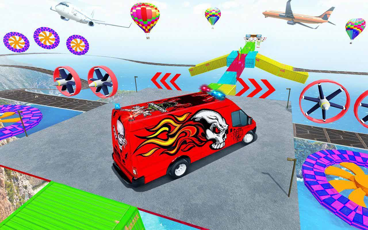 Mega Ramp Stunt Car Racing Games(µؼِ܇؛Ű)1.0׿؈D1