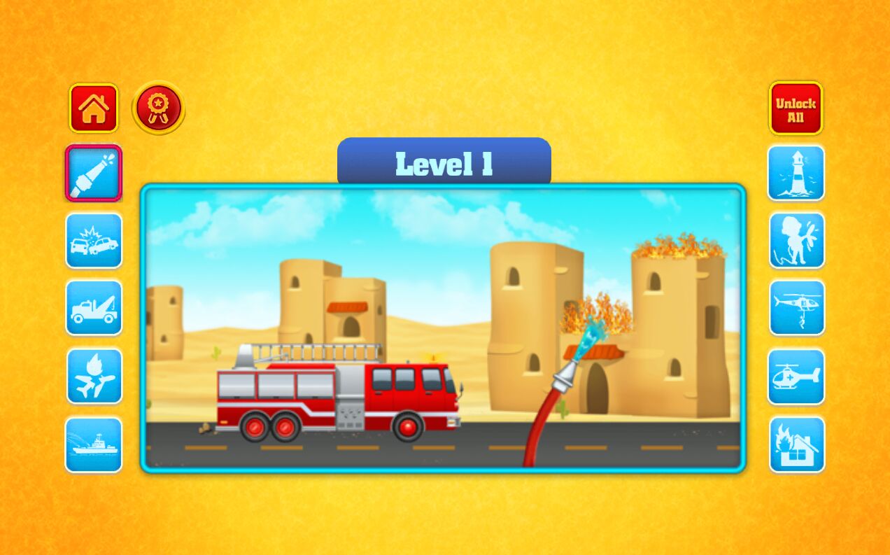 Kids Firefighter: Fire Rescue And Car Wash Garage(Ԯϴٷ)1.0.8׿ͼ1