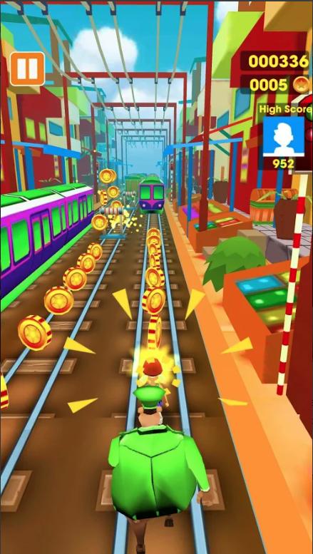 Subway Train Surf - Endless Surf Run Fun(oMF_˟o޽Ű)1.1׿؈D2