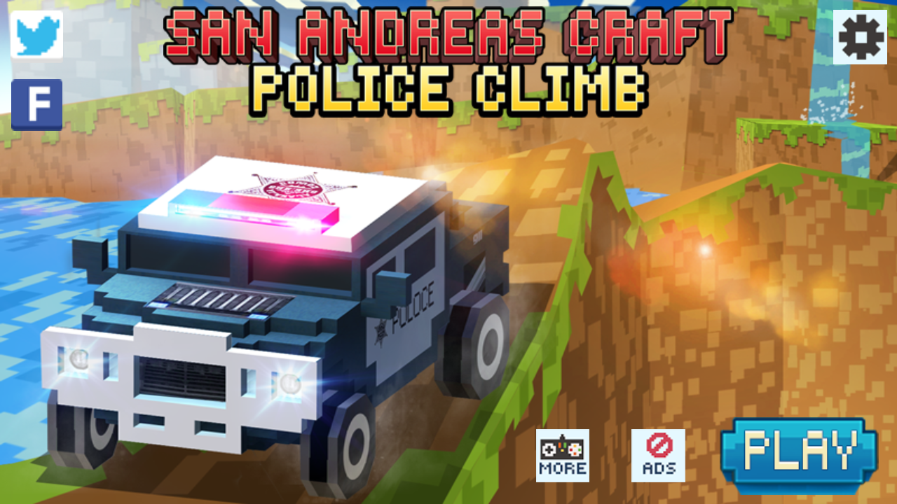 San Andreas Craft Police Climb(ʥ˹ˇʵǟo޽Ű)1.5׿؈D2