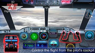 Airplane Pilot Simulator 3D(ɻԱģ3Dȥ)ͼ0