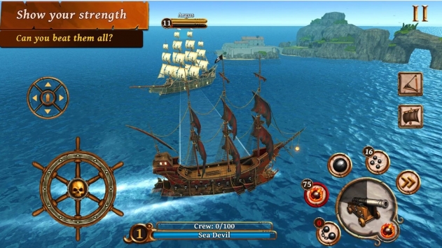 Ships of Battle: Age of Pirates(ս֮ʱѰ)2.6.28׿ͼ2
