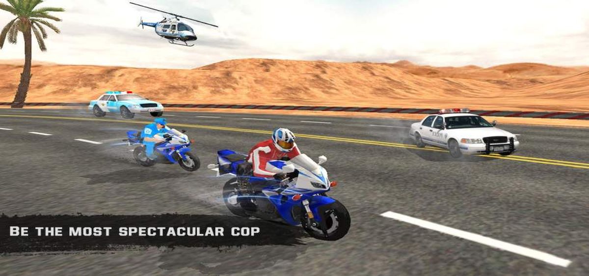 Bike Police Chase(Ħ܇o޽Ű)1.0.5׿؈D0