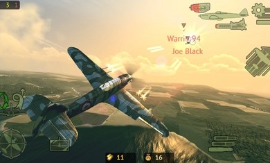 Warplanes: Online Combat((zhn)(zhn)C(j)V)1.2o޽Ű؈D1