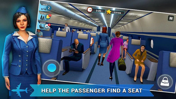 Sky Girl Flight Attendant Virtual Air Hostess Game(սģ޻Ұ)1.7.0׿ͼ1