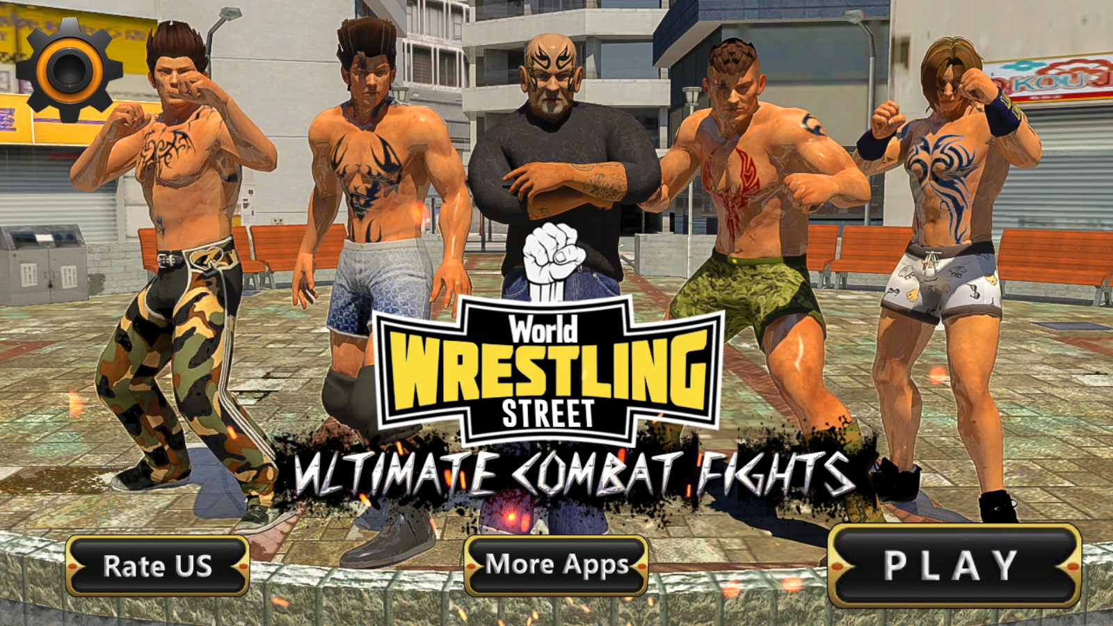 Superstars Wrestling Revolution 3d: Combat fights((j)ˤӸ3D(zhn)iȫɫ)1.0׿؈D2