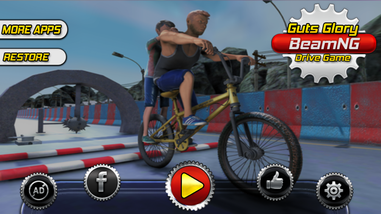 BMX Guts Glory Game - Happy Obstacle Course Wheels(ְ̓ȥόW(xu)Ű)1.1׿؈D3