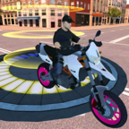 Motorcycle Stunt Ramps: Futuristic Teleport(쳵δ͹ٷ)