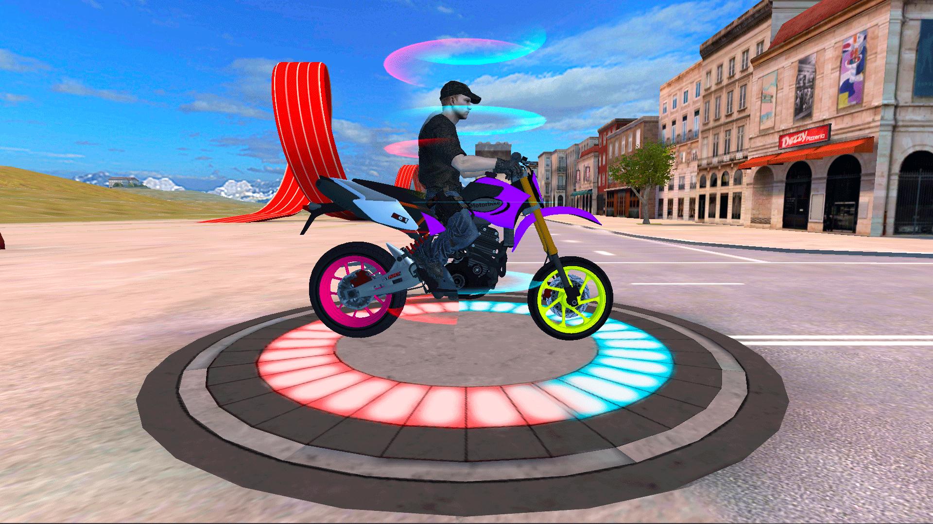 Motorcycle Stunt Ramps: Futuristic Teleport(쳵δ͹ٷ)3׿ͼ2