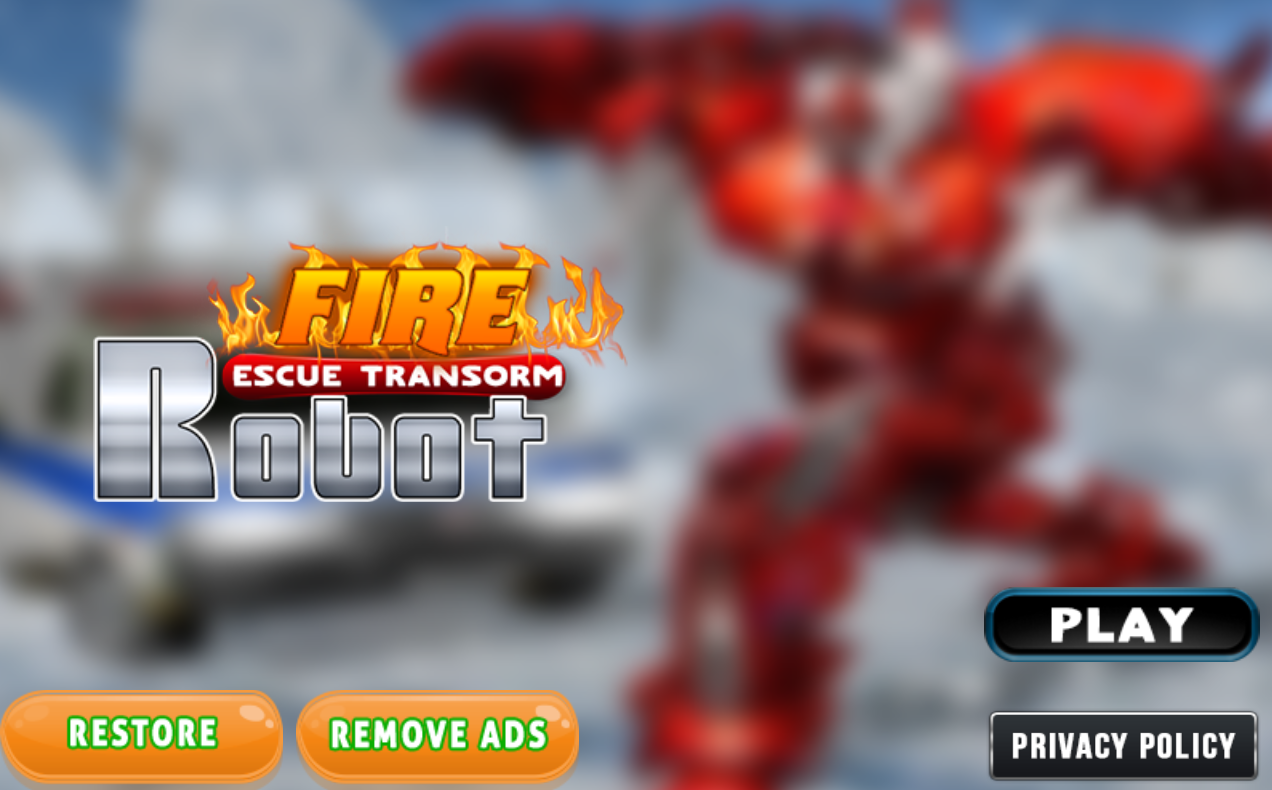 Fire Truck Robot Transformation Winter Snow Rescue(C(j)˶ѩؾԮٷ)1.0.6׿؈D2