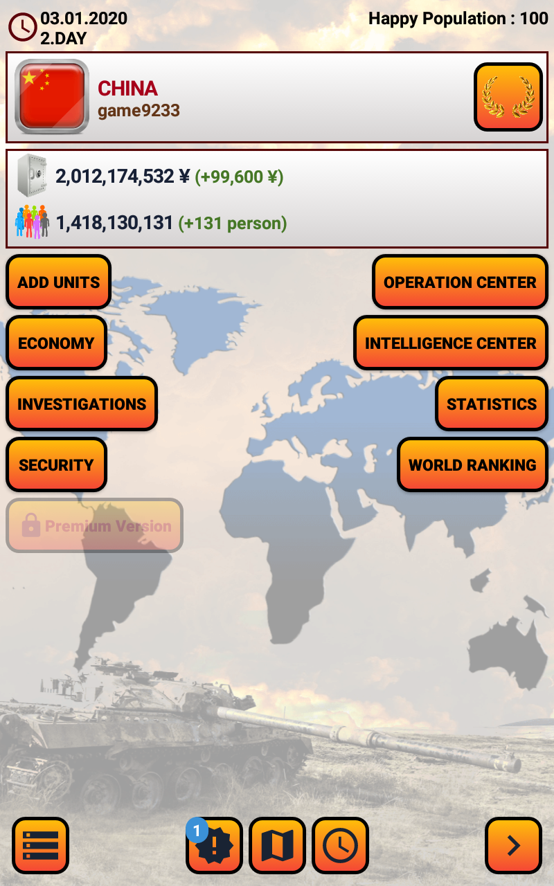 Global War Simulation PREMIUM(ȫ(zhn)ģMٷ)22׿؈D0