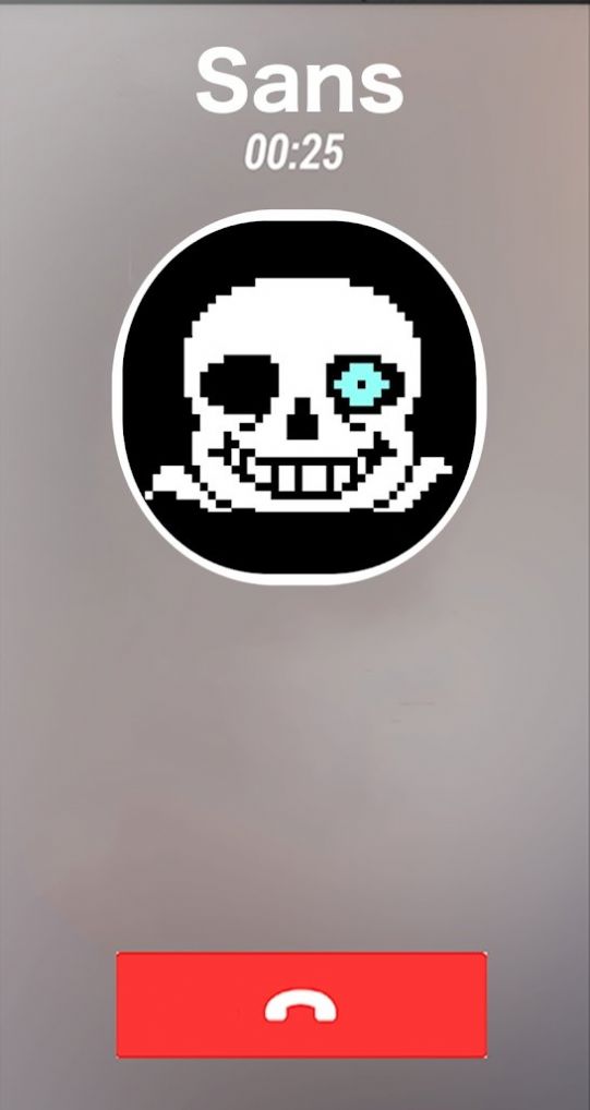 Fake call from Sans(SansļԒȥV)1.2׿؈D1