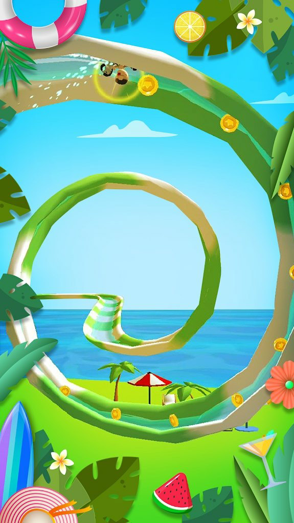 Waterpark: Slide Race(ˮϘ@ݱِo؛Ű)1.1.9׿؈D3