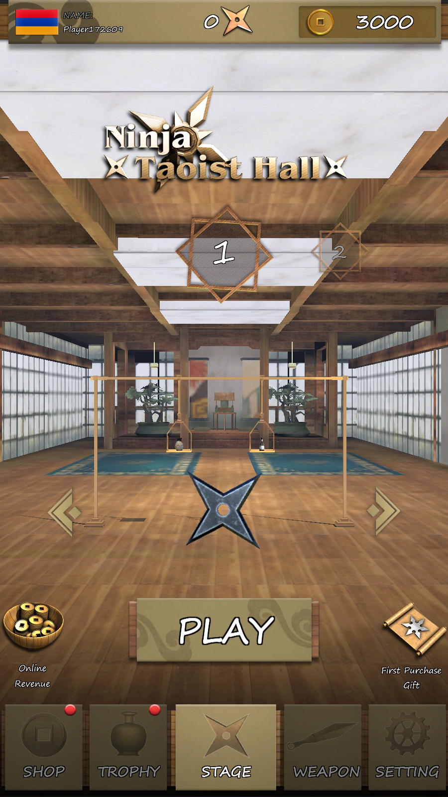 Ninja Shuriken: Darts Shooting(wSg(sh)ٷ)2.9׿؈D3