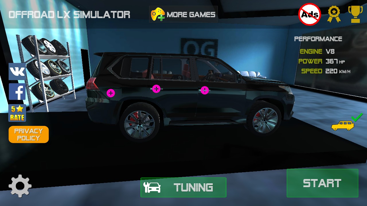 Offroad LX Simulator(AԽҰģM߽i)1.46׿؈D2