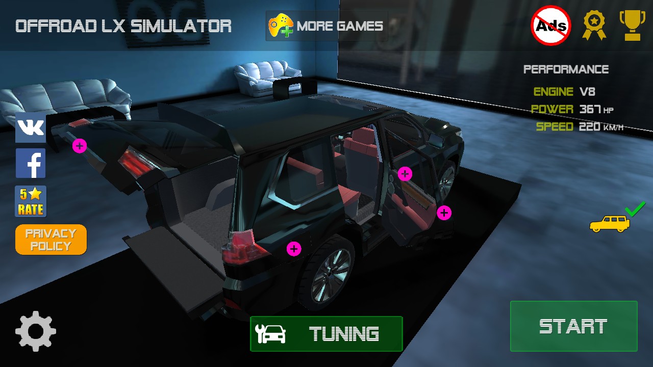 Offroad LX Simulator(AԽҰģM߽i)1.46׿؈D1