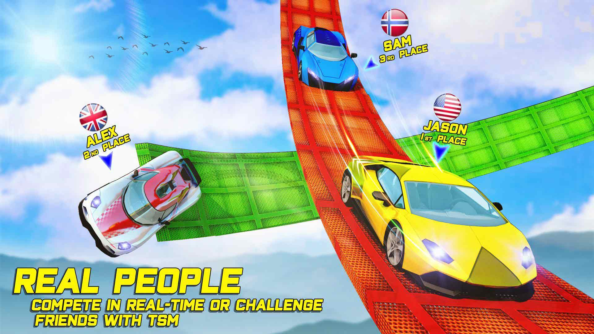 Superhero GT Racing Car Stunts((j)ِ܇GT؛Ű)1.14׿؈D3