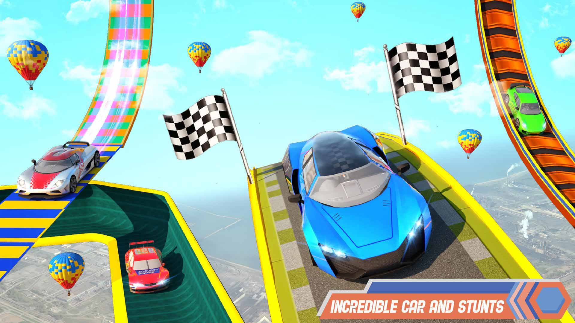 Superhero GT Racing Car Stunts((j)ِ܇GT؛Ű)1.14׿؈D0