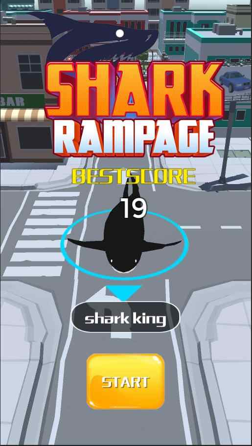 Shark Rampage: Hungry Shark(IM_ֱײȥV)0.1׿؈D1