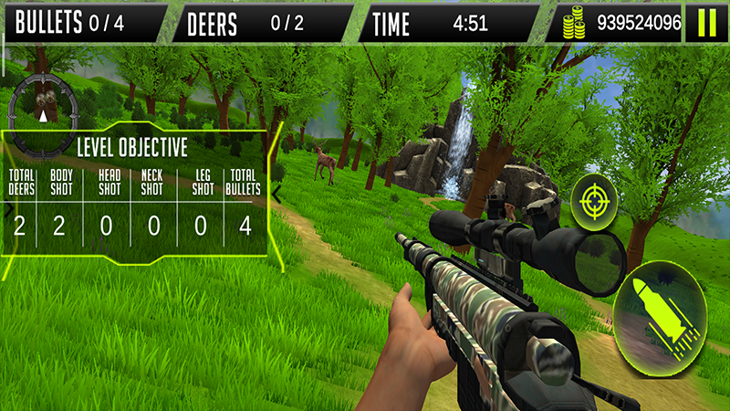 Wild Deer Sniper Hunting Game 20(Ұ¹ѻ޻Ұ)1.1.3׿ͼ0