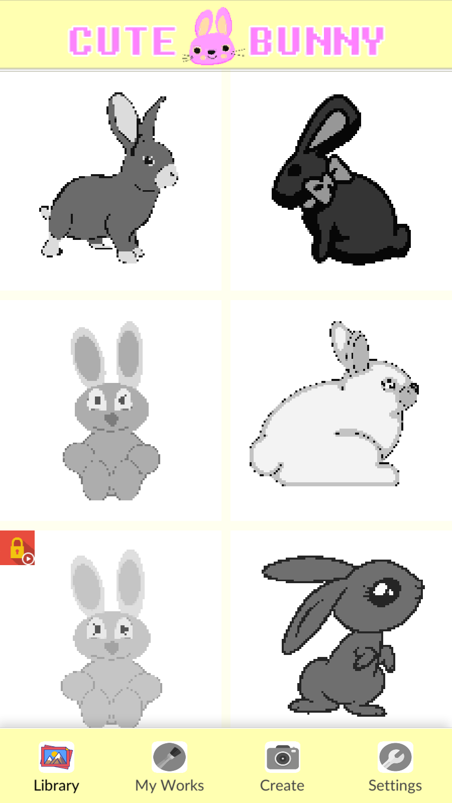 Bunny Color By Number - Pixel Art(Ӕ(sh)ɫٷ)4.0׿؈D3