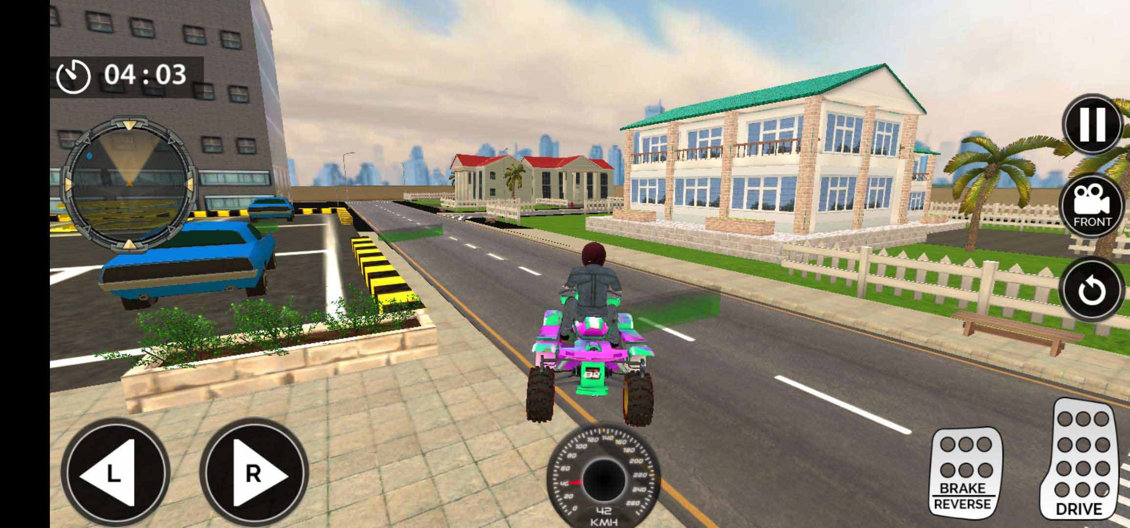 Rooftop ATV Quad Bike Rider Bike Games(ݶĦг޻Ұ)3.7׿ͼ2