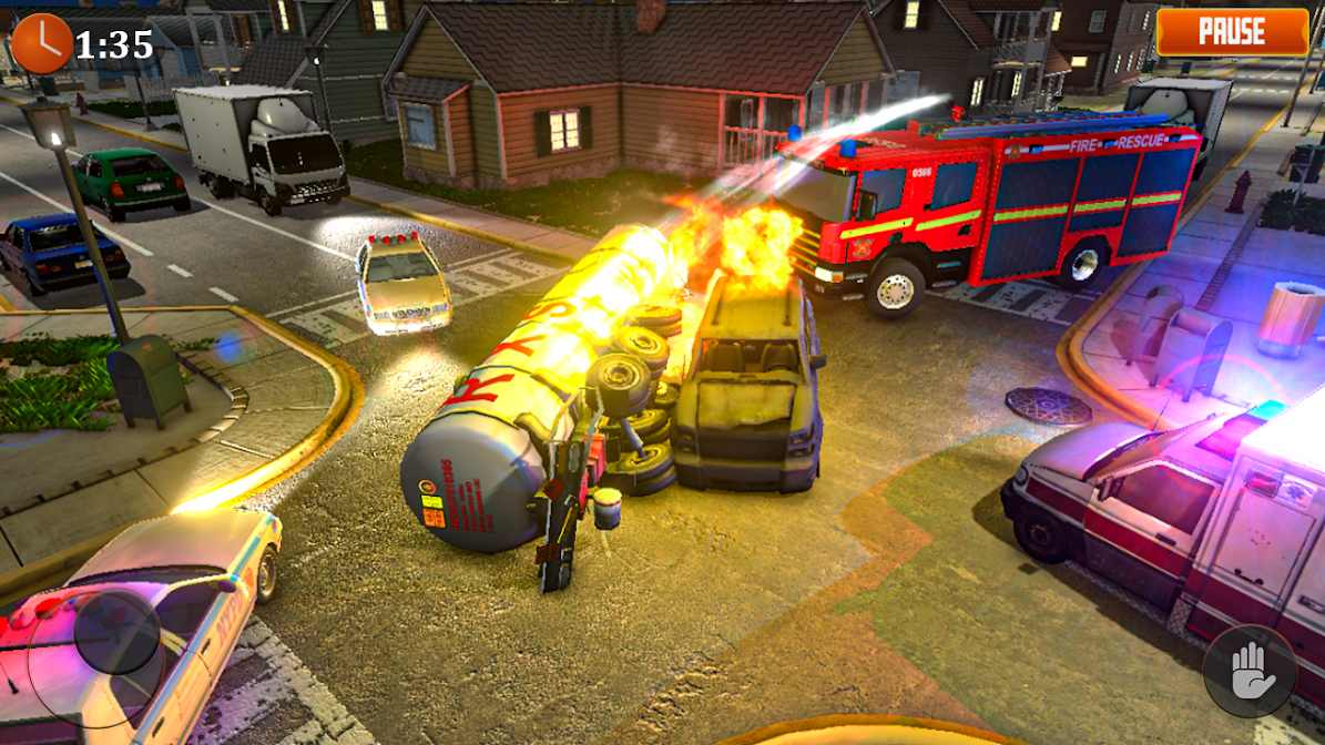 FIRE TRUCK 911 RESCUE & AMBULANCE 1122 RESCUE GAME	ToԮoli܇v棩3.3׿؈D1