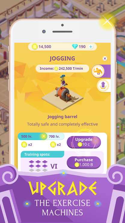 Idle Antique Gym Tycoon(ϽПo޽Ű)1.9׿؈D1