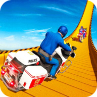 Police Bike Mega Ramp Stunts(܇µؼ؛Ű)3.1°