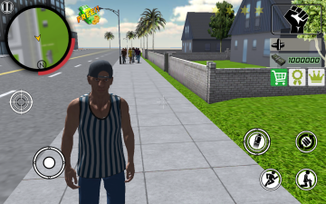 Real Gangster Crime Simulator 3D(ʵڰﷸģ޳Ʊ)ͼ1