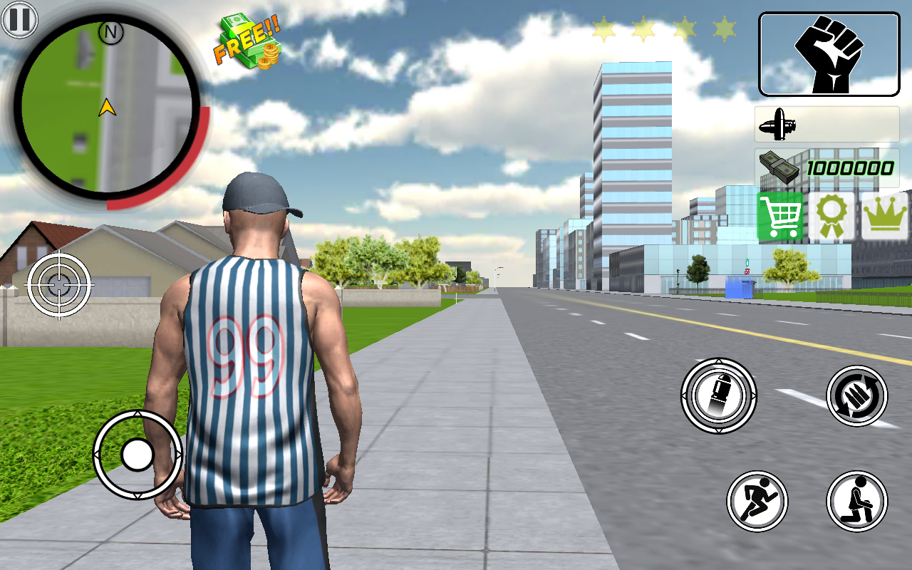 Real Gangster Crime Simulator 3D(挍(sh)ڎͷģMo(w)nƱ)0.3׿؈D0