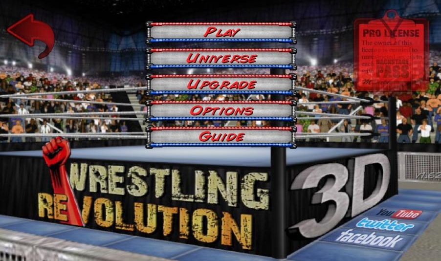 Wrestling Revolution 3D(ˤӸ3DiȫΑģʽ)1.701׿؈D0