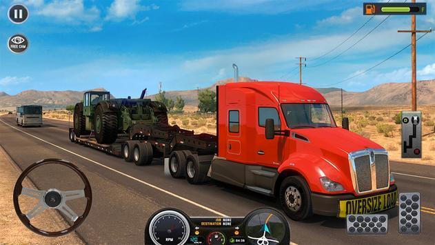 US Heavy Modern Truck: New Driving Simulator 2020(Ϳʻģٷ)1.0׿ͼ1