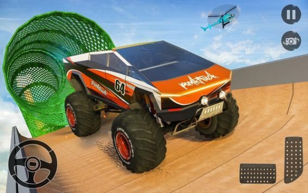 Monster Truck Ramp Stunts(￨µؼ޻Ұ)1.23׿ͼ1