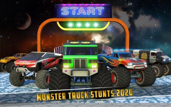 Monster Truck Ramp Stunts(￨µؼ޻Ұ)1.23׿ͼ3