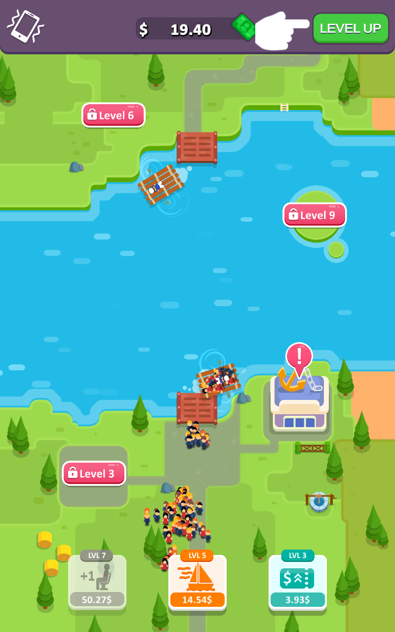 Idle Ferry Tycoon(e݆ɴ)1.2.15׿؈D0