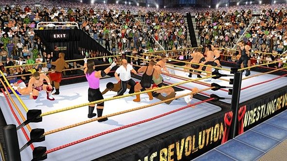 Wrestling Revolution 3D(ˤǸ3Di)1.701׿؈D0