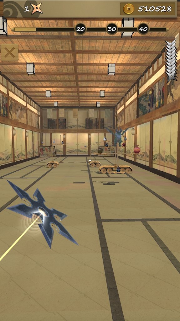 Ninja Shuriken: Darts Shooting(g(sh)wS؛Ű)2.7׿؈D1