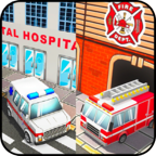 Ambulance Rescue Driving Firefighter Fire Truck(Ȼģʻٷ)1.0׿