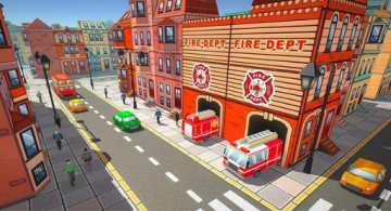 Ambulance Rescue Driving Firefighter Fire Truck(Ȼģʻٷ)ͼ1